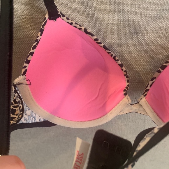 Victoria’s Secret cheetah where everywhere Demi bra size 34C - Picture 4 of 6